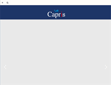 Tablet Screenshot of capris.si